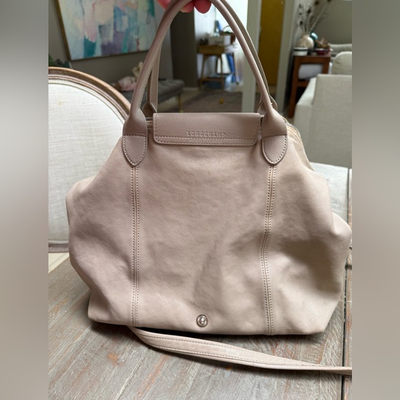 Longchamp Leather Top Handle Tote - Picture 4 of 14